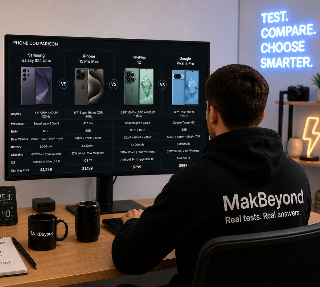 Working on tech reviews